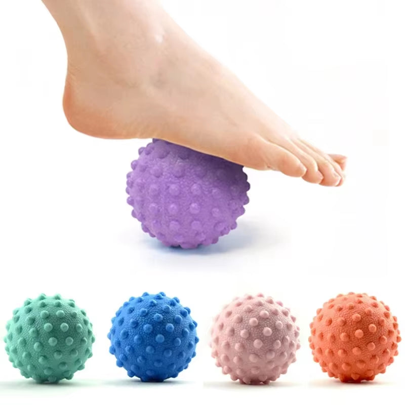 The New Fascia Ball Raised Point Massage TPR Posture Master Yoga Waist and Back Foot Neck Membrane Peanut Sole Muscle Relaxation